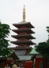 Pagode des Senso-ji-Tempels