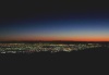 Tokyo bei Nacht vom BergTanzawa fotografiert