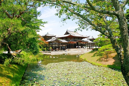 Der Byodoin - Tempel in Uji, in der Nähe von Kyoto