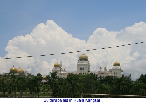 der Sultanspalast in Kuala Kangsar
