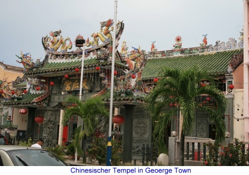 Chinesischer Tempel in George Town