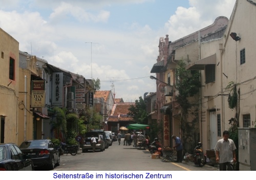 Seitenstrae im historischen Zentrum