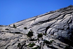 Half Dome Aufstieg