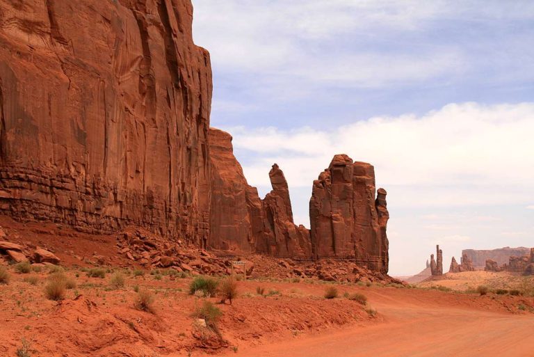 Rain God Mesa, the Hand, und der Totem Pole