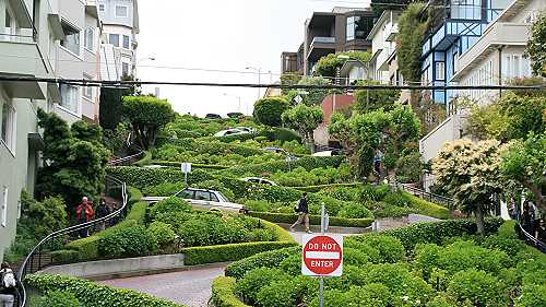 Lombard Street in San Francisco