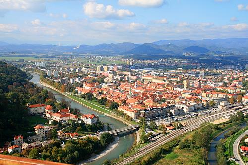 Ausblick auf Celje