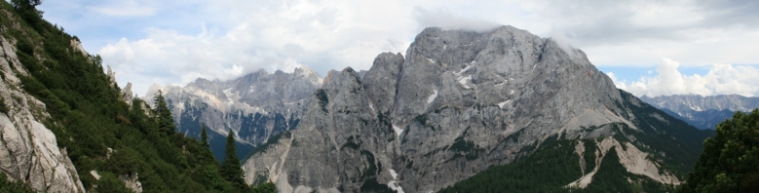 Panorama vom Triglav Nationalpark