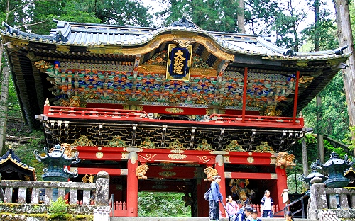 Nitenmon Tor, Nikko, Japan