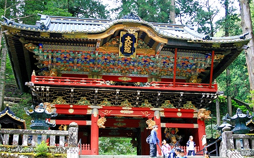 Nitenmon Tor, Nikko, Japan