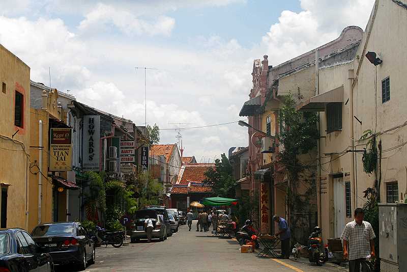 Straßenbild Melaka