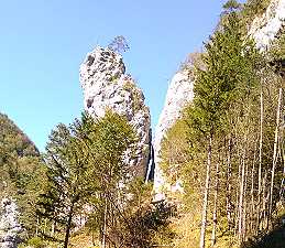 Auf dem Weg zum Wasserfall